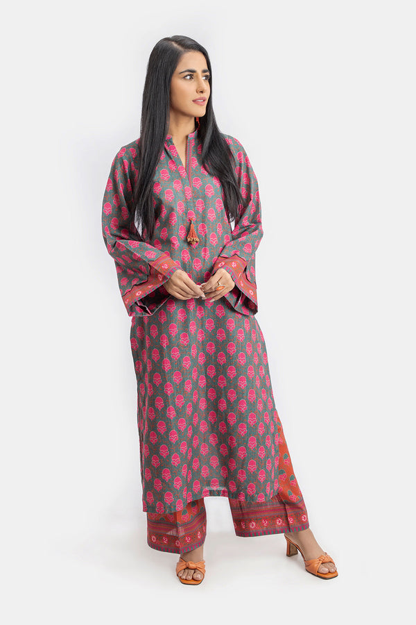 2pcs | Khaddar | Printed | Unstitched