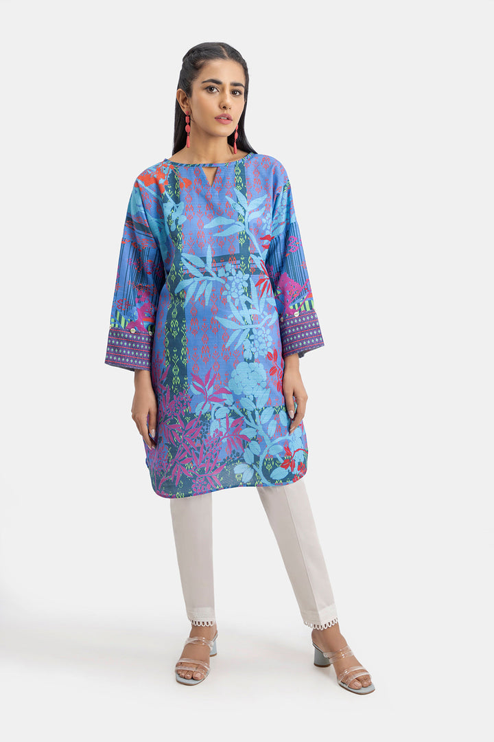 Blue  |Unstitched |Khaddar | Shirt