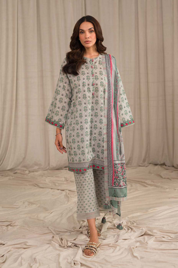 Printed Lawn 3 Piece