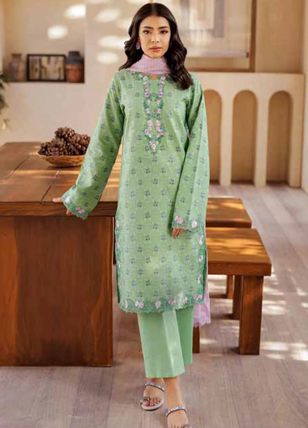 RajBari Amari Embroidered Lawn Jacquard Unstitched 3Pc Suit D-01