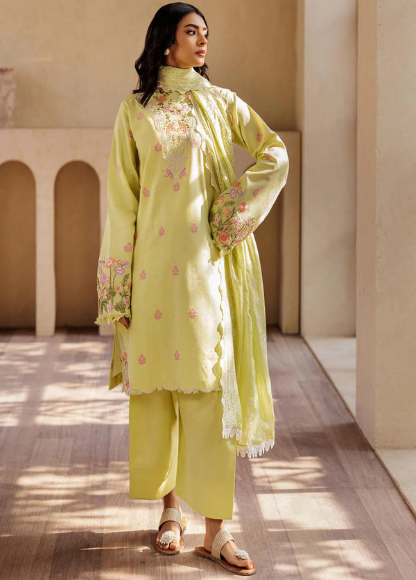 RajBari Amari Embroidered Lawn Jacquard Unstitched 3Pc Suit D-08