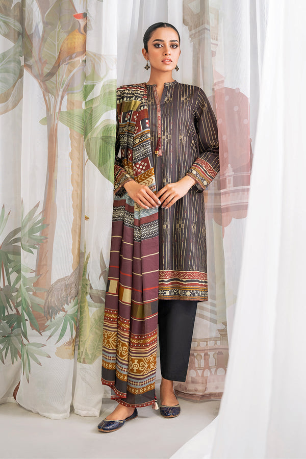 Printed Lawn 3 Piece