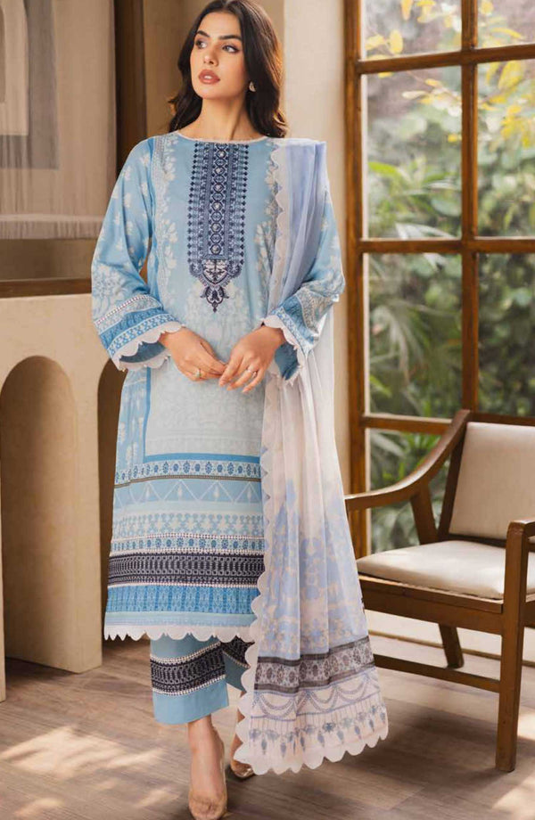 Freesia Zen Embroidered Lawn Collection 2025 D-50077 ARIANA