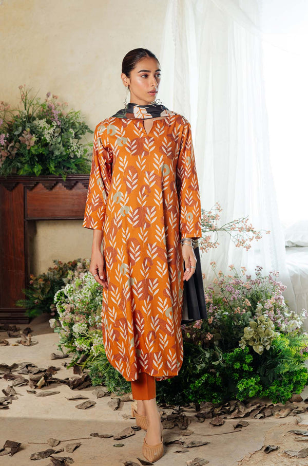 Printed Viscose Crepe 3 Piece