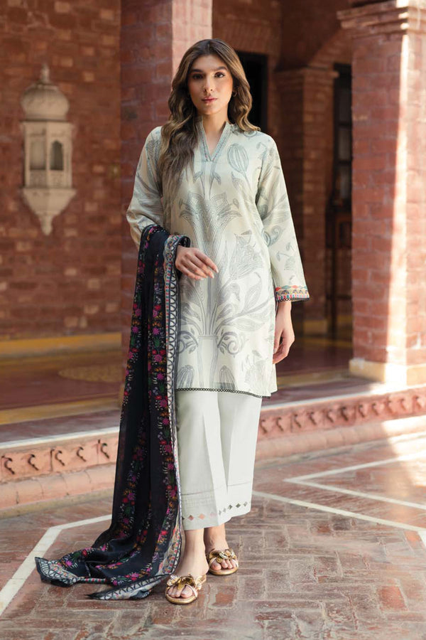 Printed Lawn 3 Piece