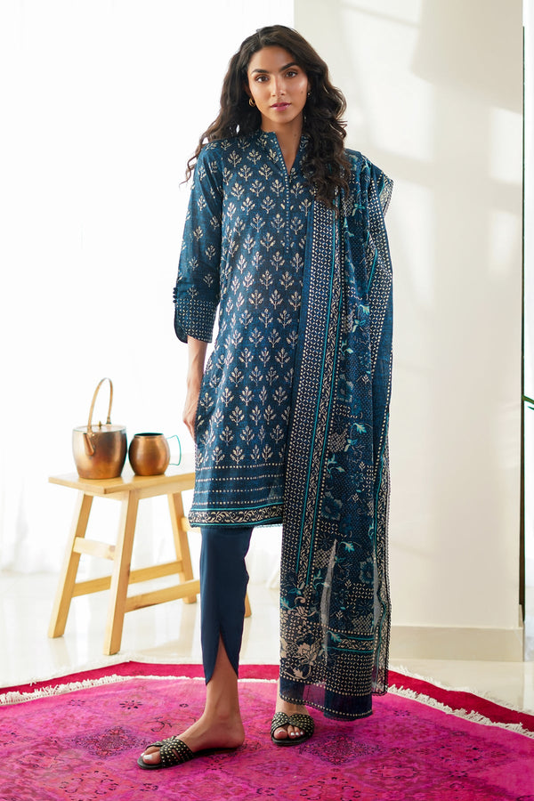 Printed Lawn 3 Piece